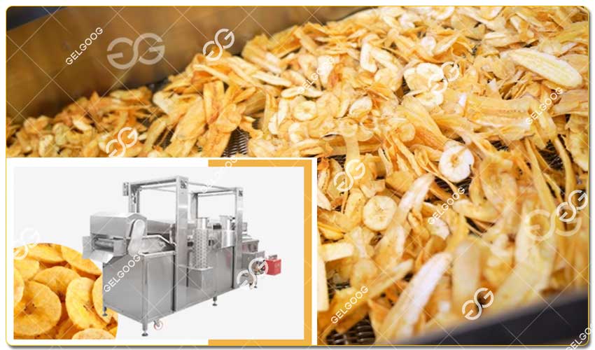 Équipement Pour La Friture De Chips De Banane