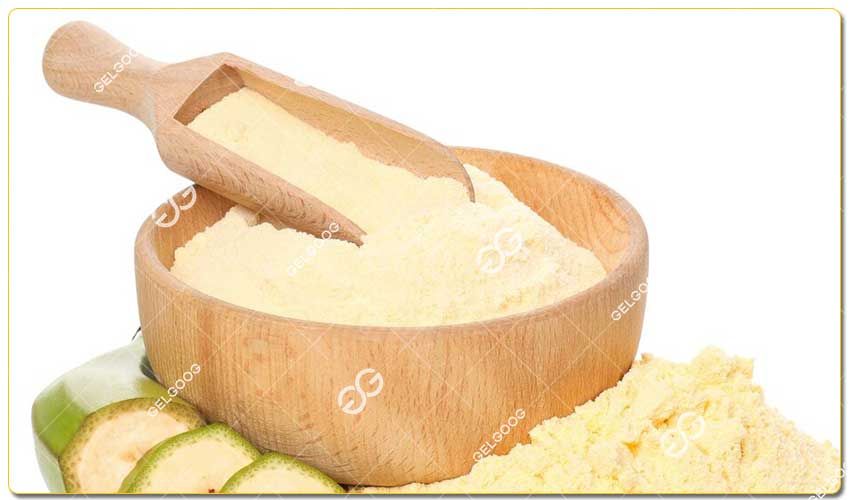 Comment Obtenir La Poudre De Banane Très Fine Par Broyage
